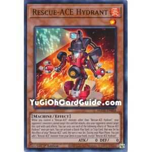 Rescue-ACE Hydrant (Ultra Rare) – Amazing Defenders | Carta YUGIOH en México