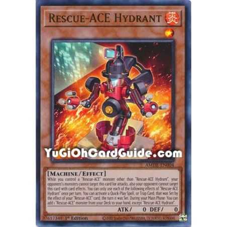 Rescue-ACE Hydrant (Ultra Rare) – Amazing Defenders | Carta YUGIOH en México