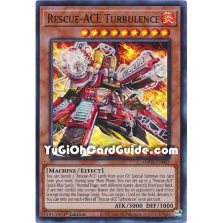 Rescue-ACE Turbulence (Ultra Rare) – Amazing Defenders | Carta YUGIOH en México