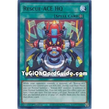 Rescue-ACE HQ (Rare) – Amazing Defenders | Carta YUGIOH en México