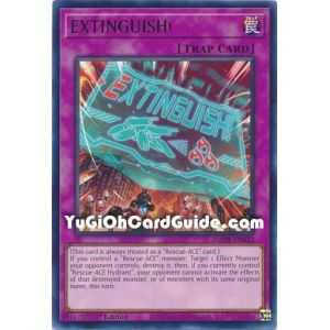 EXTINGUISH! (Rare) – Amazing Defenders | Carta YUGIOH en México