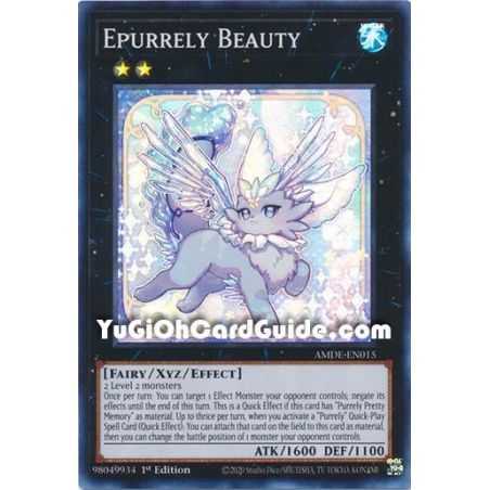 Epurrely Beauty (Super Rare) – Amazing Defenders | Carta YUGIOH en México