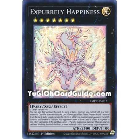 Expurrely Happiness (Super Rare) – Amazing Defenders | Carta YUGIOH en México