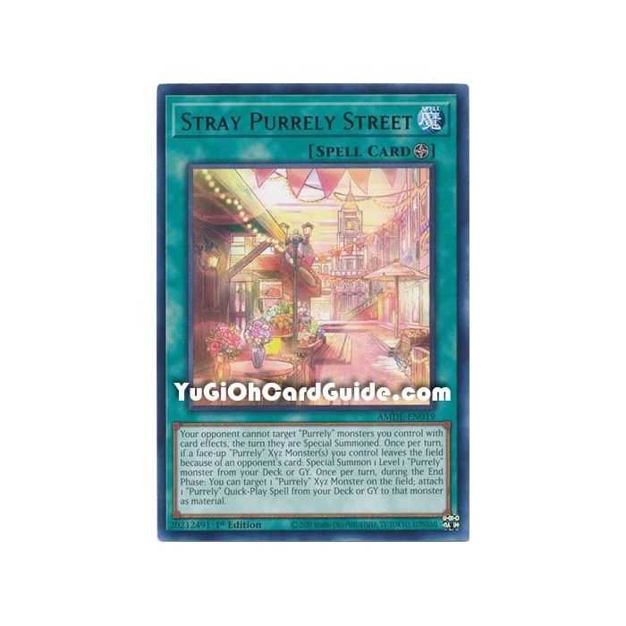 Stray Purrely Street (Rare) – Amazing Defenders | Carta YUGIOH en México