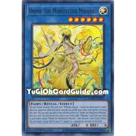 Ohime the Manifested Mikanko (Ultra Rare) – Amazing Defenders | Carta YUGIOH en México