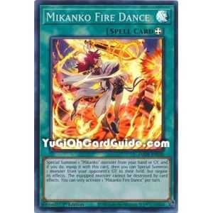Mikanko Fire Dance (Super Rare) – Amazing Defenders | Carta YUGIOH en México