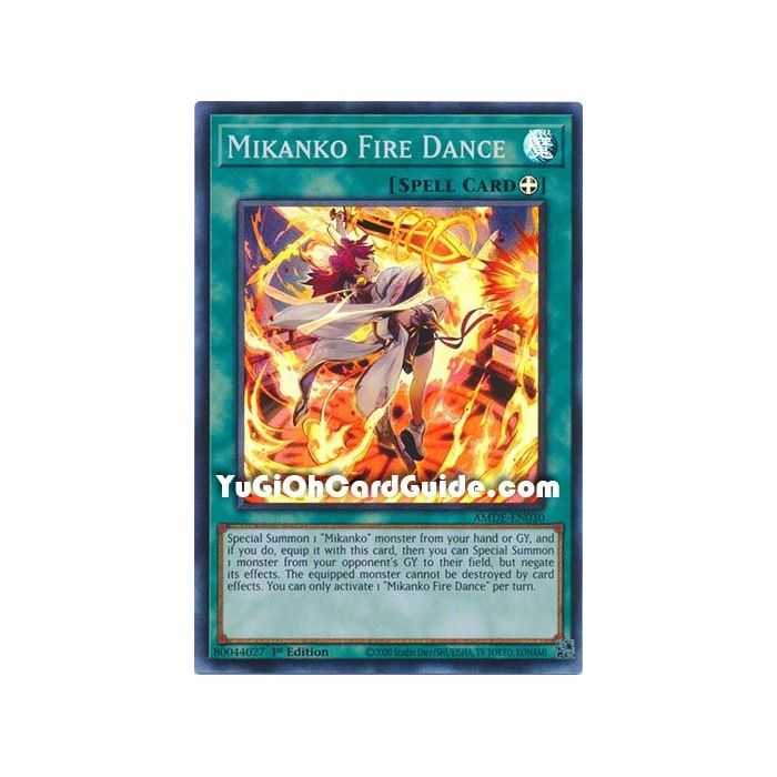 Mikanko Fire Dance (Super Rare) – Amazing Defenders | Carta YUGIOH en México