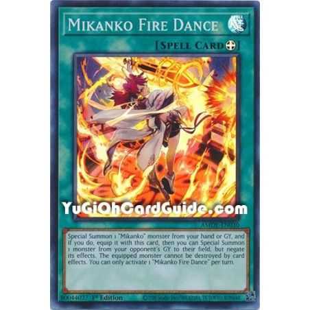 Mikanko Fire Dance (Super Rare) – Amazing Defenders | Carta YUGIOH en México
