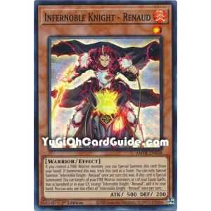 Infernoble Knight - Renaud (Super Rare) – Amazing Defenders | Carta YUGIOH en México