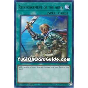 Reinforcement of the Army (Rare) – Amazing Defenders | Carta YUGIOH en México