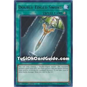 Double-Edged Sword (Rare) – Amazing Defenders | Carta YUGIOH en México