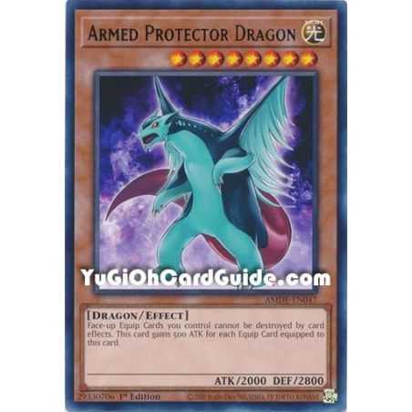 Armed Protector Dragon (Rare) – Amazing Defenders | Carta YUGIOH en México