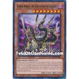Gizmek Orochi, the Serpentron Sky Slasher (Rare) – Amazing Defenders | Carta YUGIOH en México