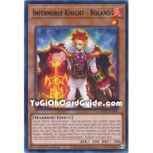 Infernoble Knight - Roland (Rare) – Amazing Defenders | Carta YUGIOH en México