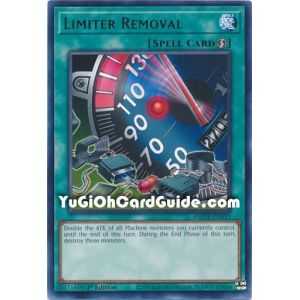 Limiter Removal (Rare) – Amazing Defenders | Carta YUGIOH en México