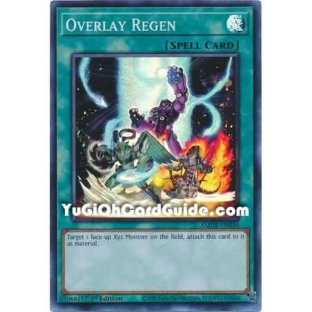 Overlay Regen (Super Rare) – Amazing Defenders | Carta YUGIOH en México