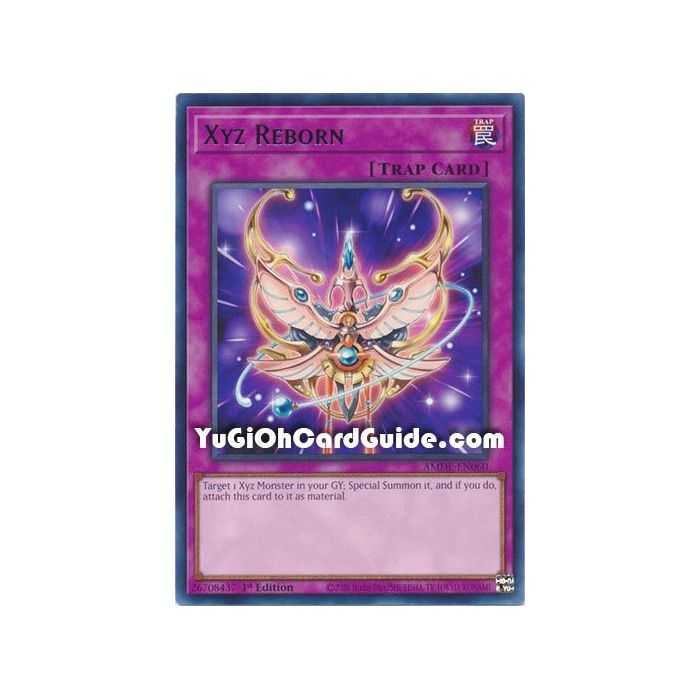 Xyz Reborn (Rare) – Amazing Defenders | Carta YUGIOH en México