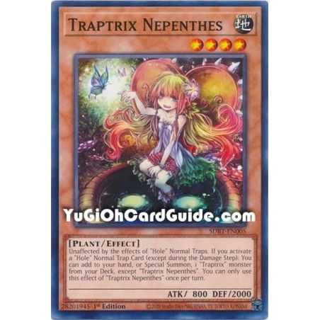 Traptrix Nepenthes (Common) – Beware of Traptrix Structure Deck | Carta YUGIOH en México