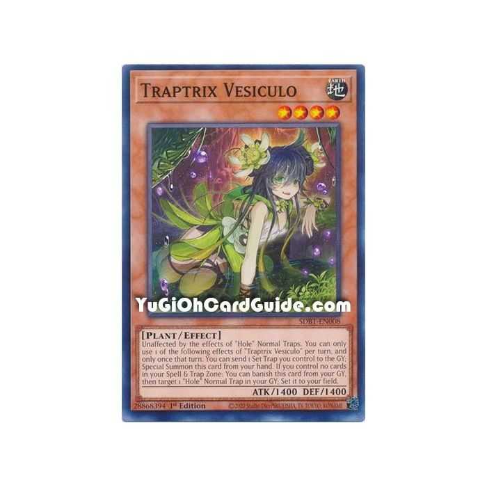 Traptrix Vesiculo (Common) – Beware of Traptrix Structure Deck | Carta YUGIOH en México