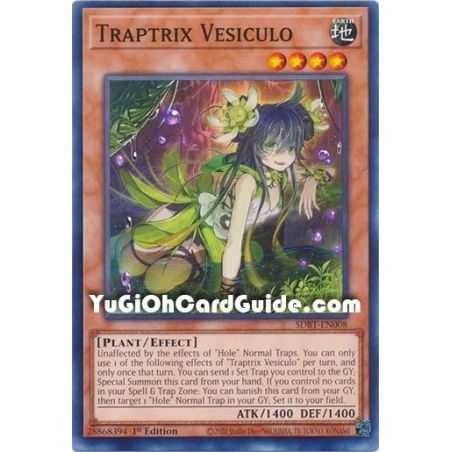 Traptrix Vesiculo (Common) – Beware of Traptrix Structure Deck | Carta YUGIOH en México