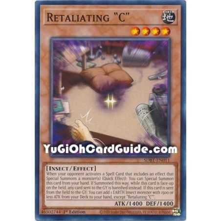 Retaliating "C" (Common) – Beware of Traptrix Structure Deck | Carta YUGIOH en México