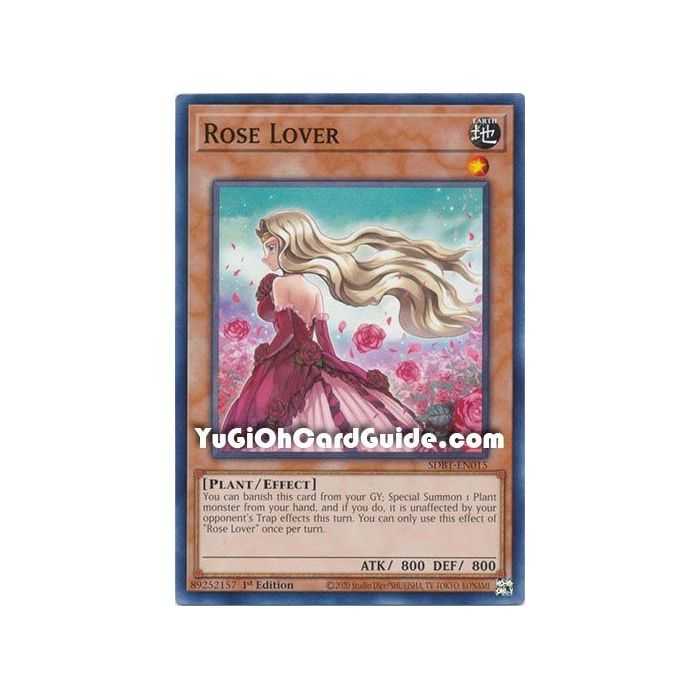 Rose Lover (Common) – Beware of Traptrix Structure Deck | Carta YUGIOH en México