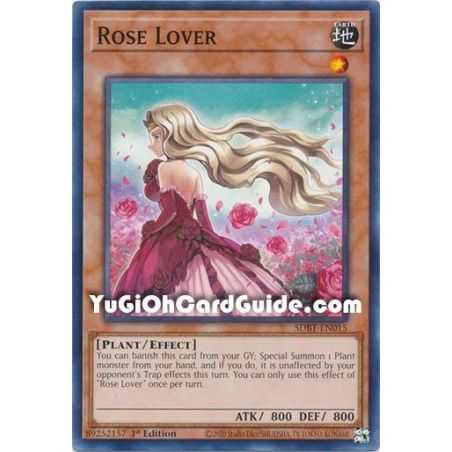 Rose Lover (Common) – Beware of Traptrix Structure Deck | Carta YUGIOH en México