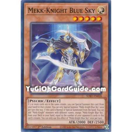 Mekk-Knight Blue Sky (Common) – Beware of Traptrix Structure Deck | Carta YUGIOH en México