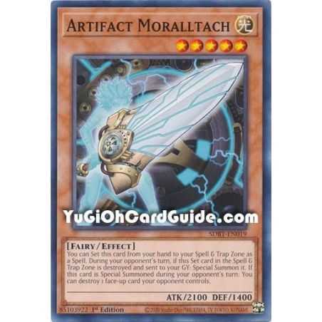 Artifact Moralltach (Common) – Beware of Traptrix Structure Deck | Carta YUGIOH en México