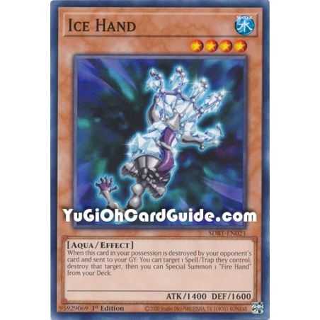 Ice Hand (Common) – Beware of Traptrix Structure Deck | Carta YUGIOH en México