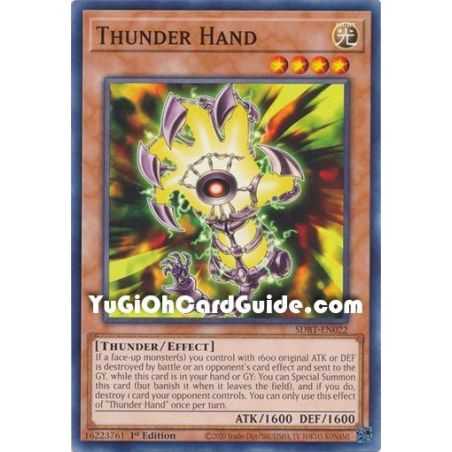 Thunder Hand (Common) – Beware of Traptrix Structure Deck | Carta YUGIOH en México