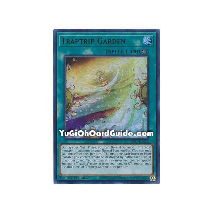 Traptrip Garden (Ultra Rare) – Beware of Traptrix Structure Deck | Carta YUGIOH en México