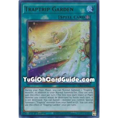 Traptrip Garden (Ultra Rare) – Beware of Traptrix Structure Deck | Carta YUGIOH en México