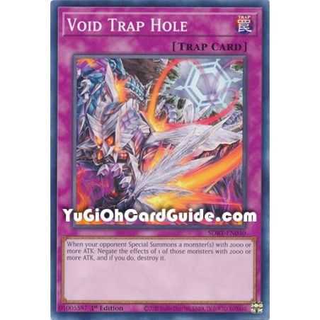Void Trap Hole (Common) – Beware of Traptrix Structure Deck | Carta YUGIOH en México