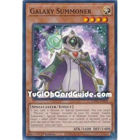 Galaxy Summoner (Common) – Photon Hipernova | Carta YUGIOH en México