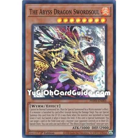 The Abyss Dragon Swordsoul (Super Rare) – Photon Hipernova | Carta YUGIOH en México