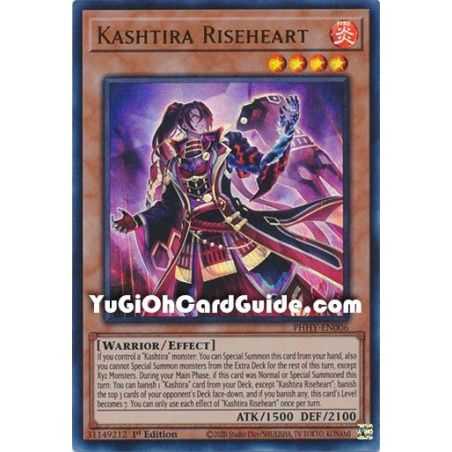 Kashtira Riseheart (Ultra Rare) – Photon Hipernova | Carta YUGIOH en México