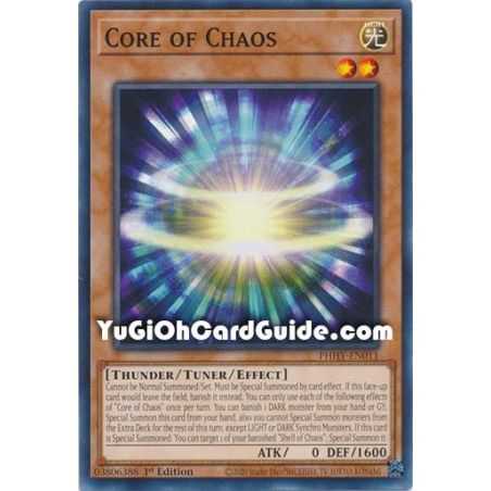 Core of Chaos (Common) – Photon Hipernova | Carta YUGIOH en México