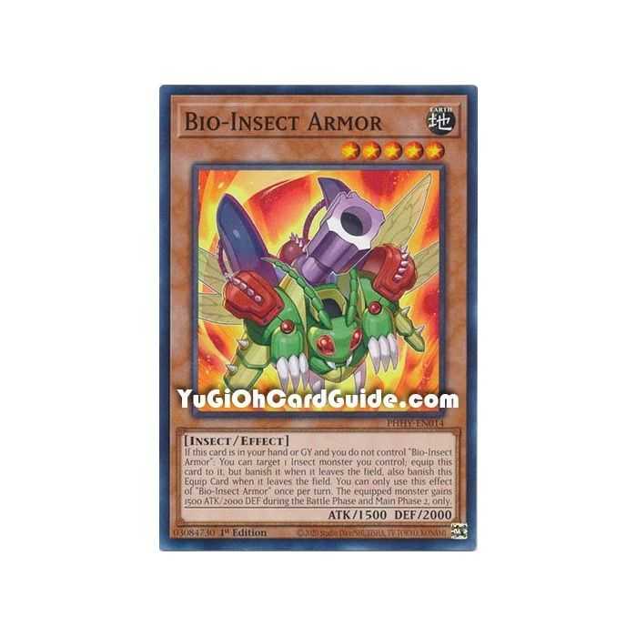 Bio-Insect Armor (Common) – Photon Hipernova | Carta YUGIOH en México