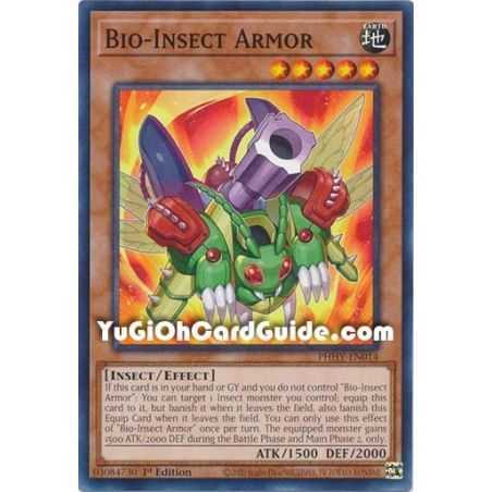 Bio-Insect Armor (Common) – Photon Hipernova | Carta YUGIOH en México