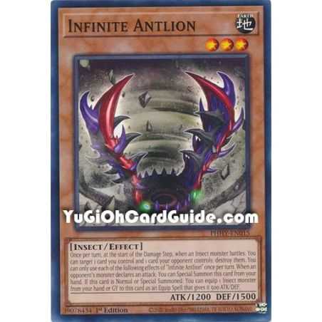 Infinite Antlion (Common) – Photon Hipernova | Carta YUGIOH en México