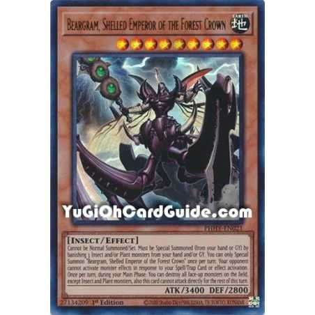 Beargram, Shelled Emperor of the Forest Crown (Ultra Rare) – Photon Hipernova | Carta YUGIOH en México