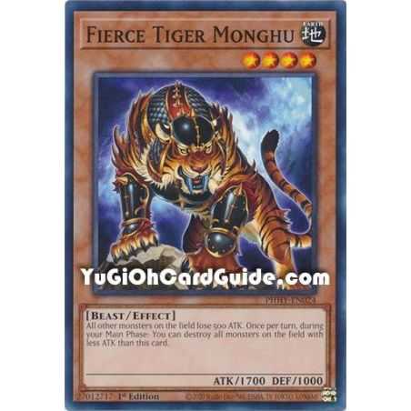Fierce Tiger Monghu (Common) – Photon Hipernova | Carta YUGIOH en México