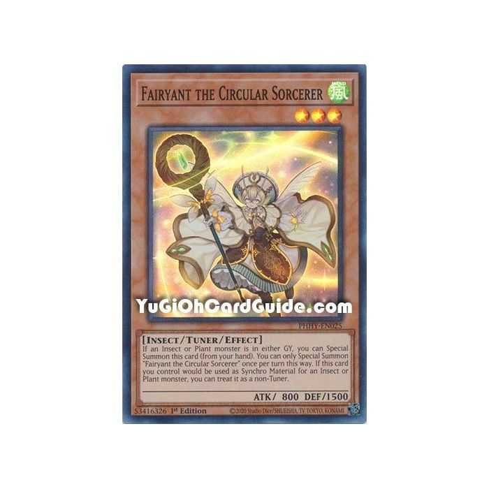 Fairyant the Circular Sorcerer (Super Rare) – Photon Hipernova | Carta YUGIOH en México