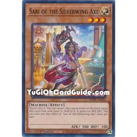 Sari of the Silverwing Axe (Common) – Photon Hipernova | Carta YUGIOH en México