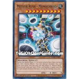 Meteor Rush - Monochroid (Common) – Photon Hipernova | Carta YUGIOH en México