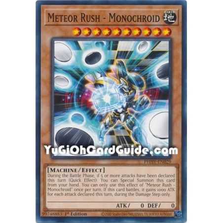 Meteor Rush - Monochroid (Common) – Photon Hipernova | Carta YUGIOH en México