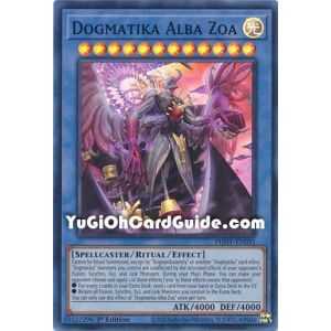 Dogmatika Alba Zoa (Super Rare) – Photon Hipernova | Carta YUGIOH en México