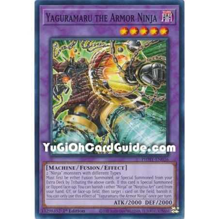 Yaguramaru the Armor Ninja (Common) – Photon Hipernova | Carta YUGIOH en México