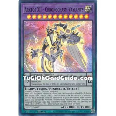 Arktos XII - Chronochasm Vaylantz (Super Rare) – Photon Hipernova | Carta YUGIOH en México